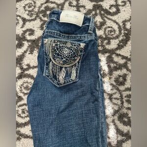 Miss Me Jeans- Wash(medium wash) Size(girls 10)